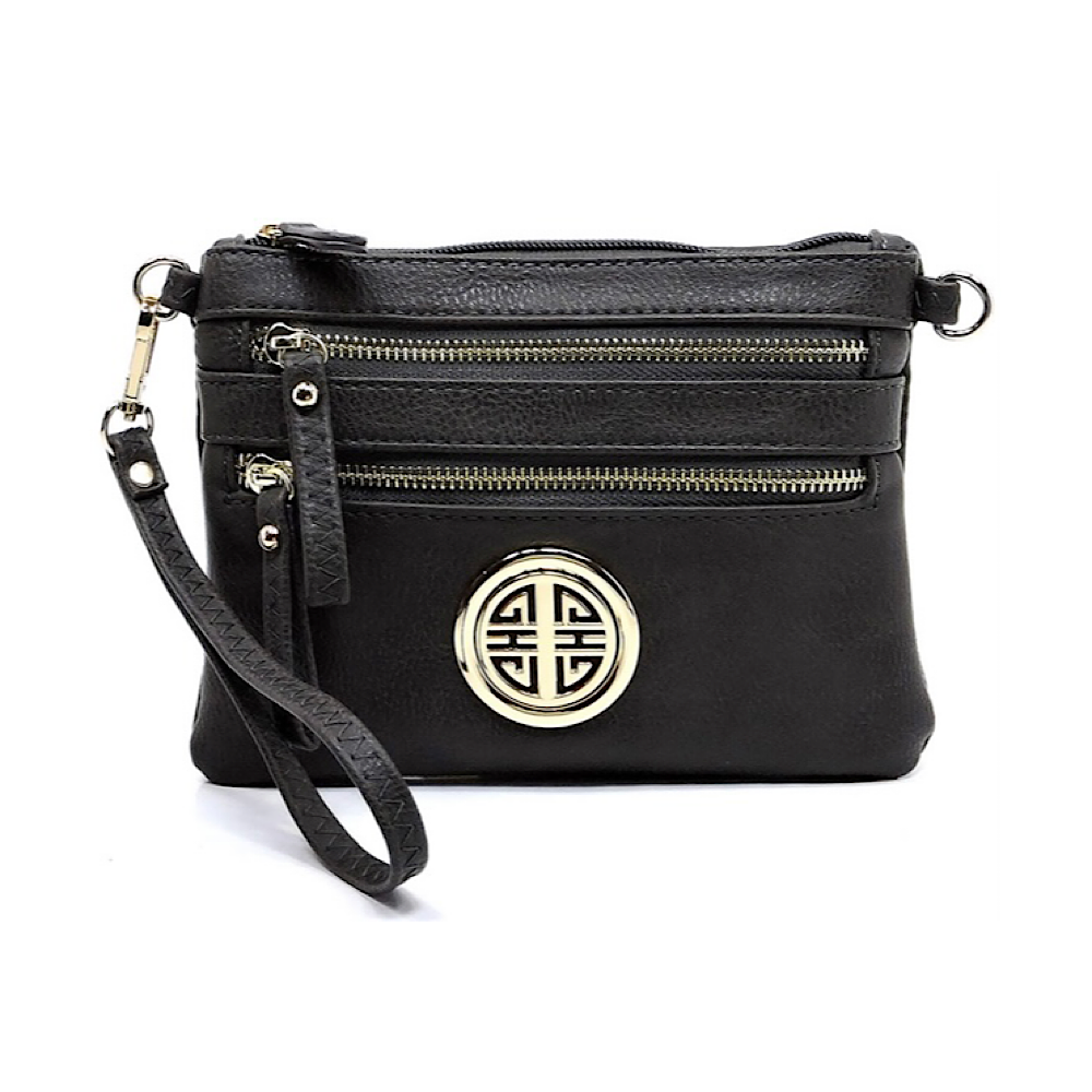 Charcoal Logo Crossbody Purse MeAndMommysCloset