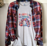 Hallothanksmas Tee & Flannel Set