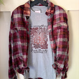 In Everything Give Thanks Tee & Flannel Set