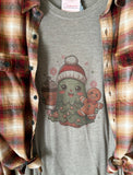 Christmas Ghost Coffee Tee & Flannel Set