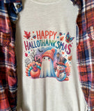 Hallothanksmas Tee & Flannel Set