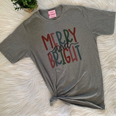 Merry and Bright Graphic T-Shirt