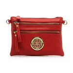 Red Logo Crossbody Purse