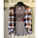 Tinsel in a Tangle T-shirt & Flannel