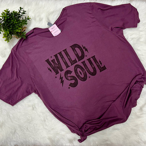 Wild Soul Hippy Style Graphic T-Shirt
