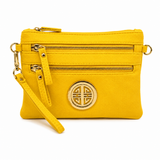 Grab & Go Small Logo Crossbody Purse, Multiple Bright Color Options