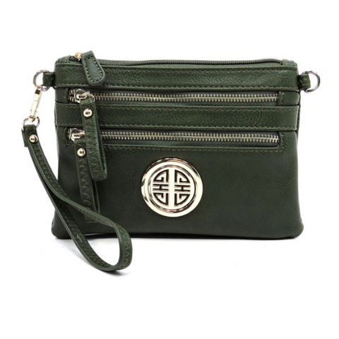 Olive Logo Crossbody Purse