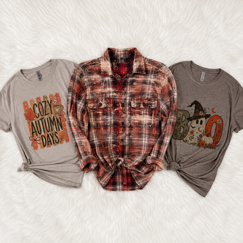 Flannel & Tees Combos