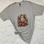 Boho Ghost & Blooms Tee Graphic T-Shirt