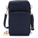 Navy Cell Phone Crossbody Purse