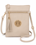 Daily Companion Logo Crossbody Purse - Multiple Color Options