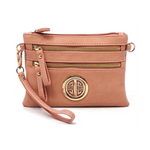 Pink "Blush" Logo Crossbody Purse