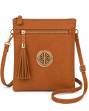 Daily Companion Logo Crossbody Purse - Multiple Color Options