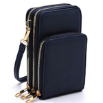 Navy Cell Phone Crossbody Purse