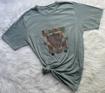 Kindness is Free Hippie Peace Van Graphic T-Shirt