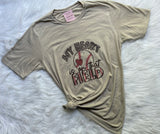 My Heart is on that Field Baseball Graphic T-Shirt
