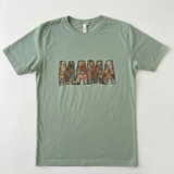 Mama Colorful Floral Graphic T-Shirt