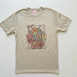 Mama Pastel Flowers Graphic T-Shirt