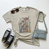 Mama Wild Flowers Graphic T-Shirt