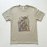 Mama Wild Flowers Graphic T-Shirt