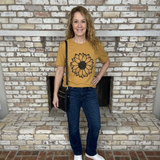 Sunflower Mustard Graphic T-Shirt