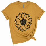 Sunflower Mustard Graphic T-Shirt