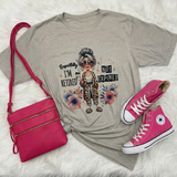 Retired Not Expired Graphic T-Shirt, Light Gray