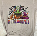 If the Shoe Fits Halloween Witch Graphic T-Shirt