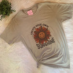Create Your Own Sunshine Graphic T-Shirt