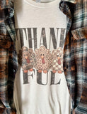 Thankful Turkeys Flannel & T-Shirt Combo