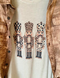 Nutcrackers Christmas Flannel & T-Shirt Combo