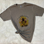 Bumble Bee Uncertainty Bee Kind Graphic T-Shirt