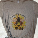 Bumble Bee Uncertainty Bee Kind Graphic T-Shirt