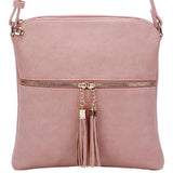 Classic Tassel Crossbody Purse, Multiple Color Options