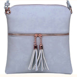 Classic Tassel Crossbody Purse, Multiple Color Options