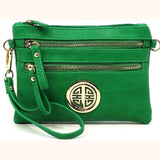 Grab & Go Small Logo Crossbody Purse, Multiple Bright Color Options