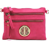 Grab & Go Small Logo Crossbody Purse, Multiple Bright Color Options