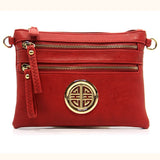 Grab & Go Small Logo Crossbody Purse, Multiple Bright Color Options