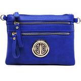 Grab & Go Small Logo Crossbody Purse, Multiple Bright Color Options