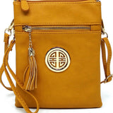 Daily Companion Logo Crossbody Purse - Multiple Color Options