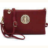 City Fashion Logo Crossbody Purse, Multiple Color Options
