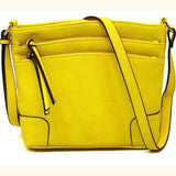 On-the-Go Crossbody Purse, Multiple Bright Color Options