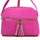 Daily Organizer Crossbody Purse, Multiple Bright Color Options