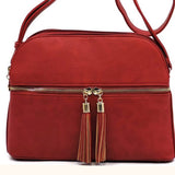 Daily Organizer Crossbody Purse, Multiple Bright Color Options