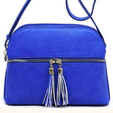 Daily Organizer Crossbody Purse, Multiple Bright Color Options