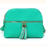 Daily Organizer Crossbody Purse, Multiple Bright Color Options