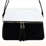 Daily Organizer Crossbody Purse, Multiple Two-Tone Color Options