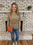 Sunshine and Coffee T-Shirt, Sage Green