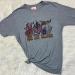 Peace Love Halloween Graphic T-Shirt