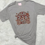 Retro Fall Smile Peace Graphic T-Shirt